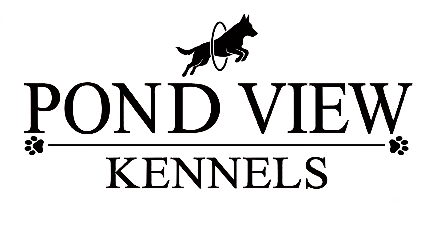 Pond View Kennels Logo
